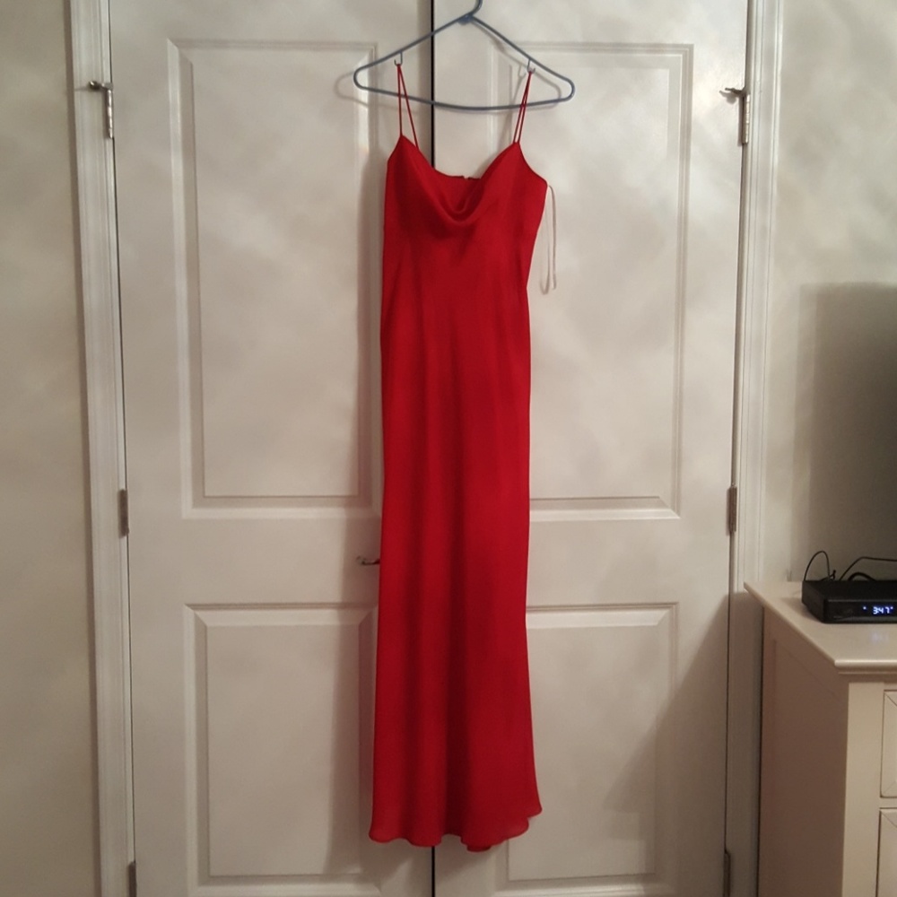 Red dress